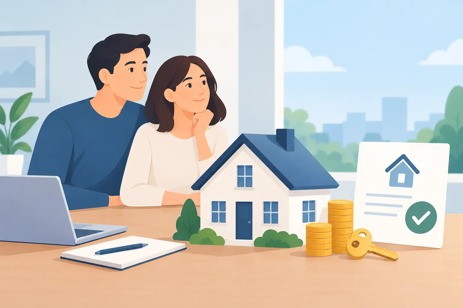 Financiación para vivienda habitual bien preparada